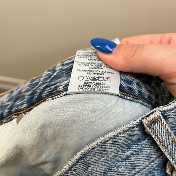 Revolve, Joe Jeans X WeWoreWhat The Danielle High Rise Straight in Light Vintage - Picture 9 of 13